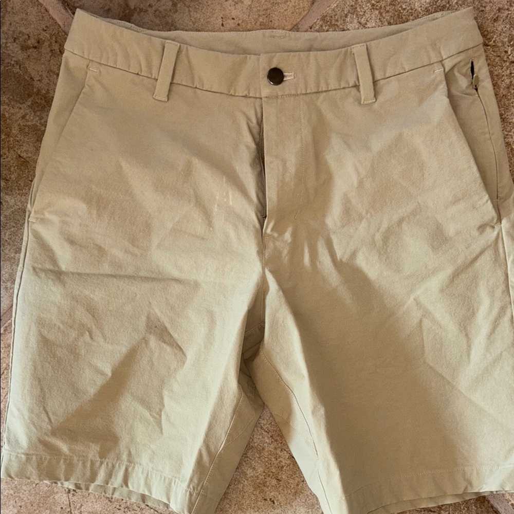 Lululemon Men's Tan Shorts